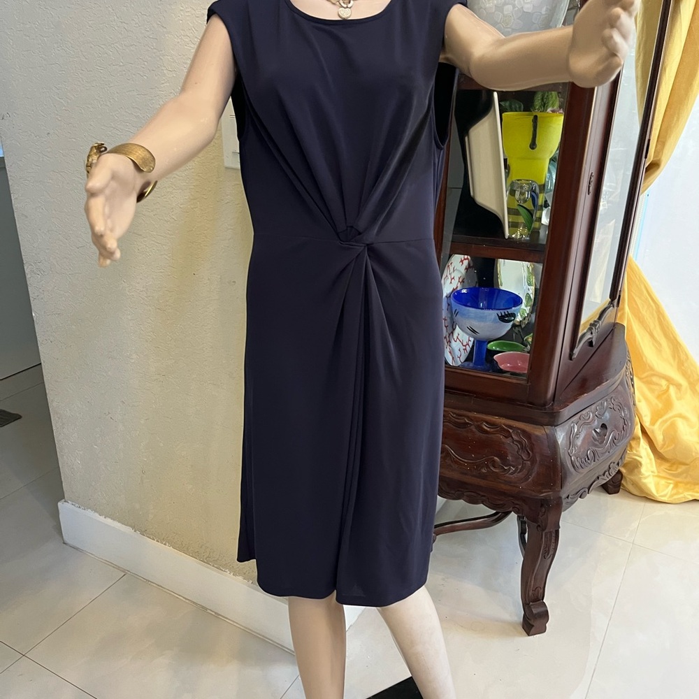 Ann Taylor Midnight Blue Midi Dress